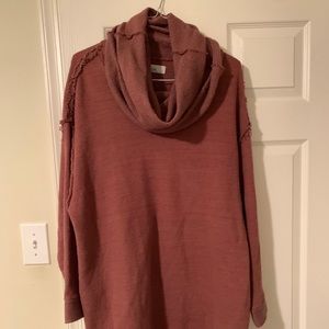 Free People beach cowl neck pullover